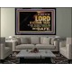 THE NAME OF THE LORD IS A STRONG TOWER  Contemporary Christian Wall Art  GWAMEN10542  