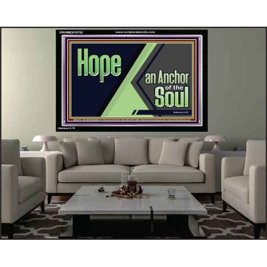 HOPE AN ANCHOR OF THE SOUL  Christian Paintings  GWAMEN10762  