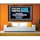 FEAR GOD AND WORKETH RIGHTEOUSNESS  Sanctuary Wall Acrylic Frame  GWAMEN10406  