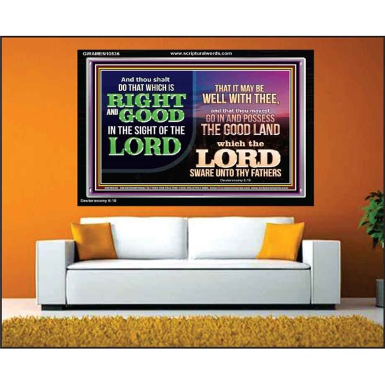 THAT IT MAY BE WELL WITH THEE  Contemporary Christian Wall Art  GWAMEN10536  