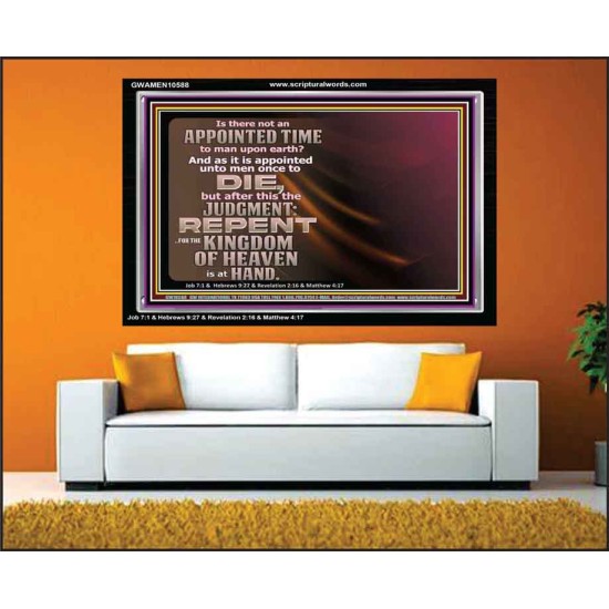 AN APPOINTED TIME TO MAN UPON EARTH  Art & Wall Décor  GWAMEN10588  