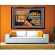 DILIGENTLY KEEP THE COMMANDMENTS OF THE LORD OUR GOD  Ultimate Inspirational Wall Art Acrylic Frame  GWAMEN10719  