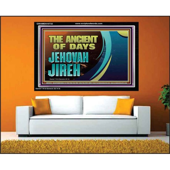 THE ANCIENT OF DAYS JEHOVAH JIREH  Scriptural Décor  GWAMEN10732  