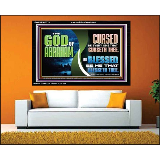 BLESSED BE HE THAT BLESSETH THEE  Religious Wall Art   GWAMEN10776  