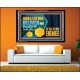 DELIVER ME NOT OVER UNTO THE WILL OF MINE ENEMIES  Children Room Wall Acrylic Frame  GWAMEN12024  