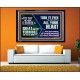 THE DAY OF THE LORD IS GREAT AND VERY TERRIBLE REPENT IMMEDIATELY  Custom Inspiration Scriptural Art Acrylic Frame  GWAMEN12145  