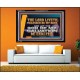 THE LORD LIVETH BLESSED BE MY ROCK  Righteous Living Christian Acrylic Frame  GWAMEN12372  