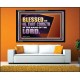 BLESSED BE HE THAT COMETH IN THE NAME OF THE LORD  Ultimate Inspirational Wall Art Acrylic Frame  GWAMEN13038  