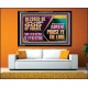 LET ALL THE PEOPLE SAY PRAISE THE LORD HALLELUJAH  Art & Wall Décor Acrylic Frame  GWAMEN13128  