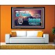 IN JESUS CHRIST MIGHTY NAME MOUNTAIN SHALL BE THINE  Hallway Wall Acrylic Frame  GWAMEN9910  