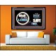 WAIT ON THE LORD AND HE SHALL SAVED THEE  Contemporary Christian Wall Art Acrylic Frame  GWAMEN9920  