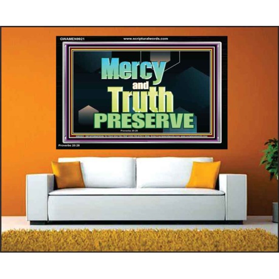 MERCY AND TRUTH PRESERVE  Christian Paintings  GWAMEN9921  