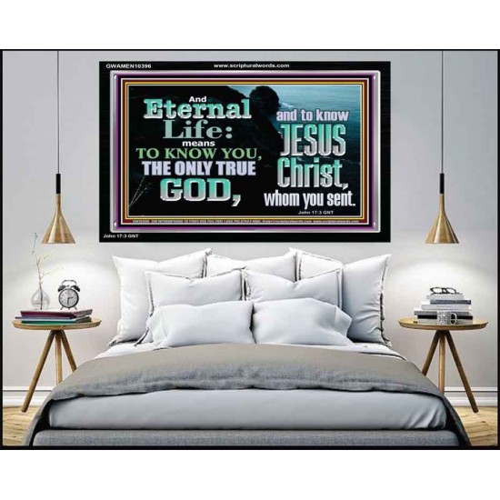 ETERNAL LIFE ONLY THROUGH CHRIST JESUS  Children Room  GWAMEN10396  