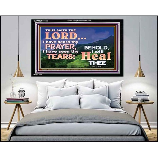 I HAVE SEEN THY TEARS I WILL HEAL THEE  Christian Paintings  GWAMEN10465  