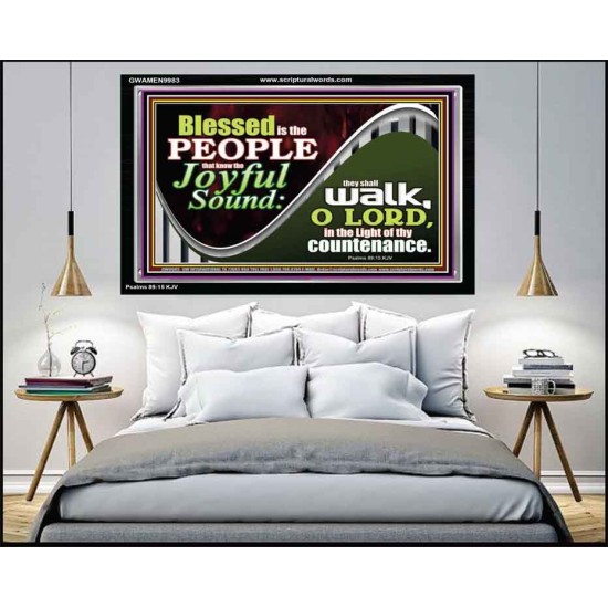 DO YOU KNOW THE JOYFUL SOUND  Sciptural Décor  GWAMEN9983  