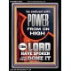 POWER FROM ON HIGH - HOLY GHOST FIRE  Righteous Living Christian Picture  GWAMEN10003  