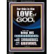 THE LOVE OF GOD IS TO KEEP HIS COMMANDMENTS  Ultimate Power Portrait  GWAMEN10011  