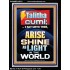 TALITHA CUMI ARISE SHINE AS LIGHT IN THE WORLD  Church Portrait  GWAMEN10031  "25x33"