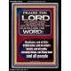 PRAISE HIM - STORMY WIND FULFILLING HIS WORD  Business Motivation Décor Picture  GWAMEN10053  