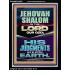 JEHOVAH SHALOM IS THE LORD OUR GOD  Christian Paintings  GWAMEN10697  "25x33"