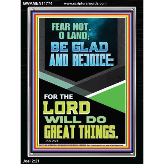 THE LORD WILL DO GREAT THINGS  Christian Paintings  GWAMEN11774  