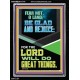 THE LORD WILL DO GREAT THINGS  Christian Paintings  GWAMEN11774  