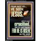 CHRIST JESUS IS NOT HERE HE IS RISEN AS HE SAID  Custom Wall Scriptural Art  GWAMEN11827  