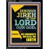 JEHOVAH JIREH HIS JUDGEMENT ARE IN ALL THE EARTH  Custom Wall Décor  GWAMEN11840  "25x33"