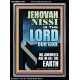 JEHOVAH NISSI HIS JUDGMENTS ARE IN ALL THE EARTH  Custom Art and Wall Décor  GWAMEN11841  