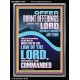 OFFER BURNT OFFERINGS UNTO THE LORD  Custom Inspiration Bible Verse Portrait  GWAMEN11850  