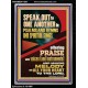 SPEAK TO ONE ANOTHER IN PSALMS AND HYMNS AND SPIRITUAL SONGS  Ultimate Inspirational Wall Art Picture  GWAMEN11881  