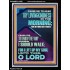 LET ME EXPERIENCE THY LOVINGKINDNESS IN THE MORNING  Unique Power Bible Portrait  GWAMEN11928  "25x33"