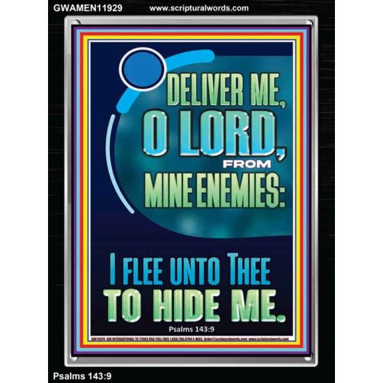 O LORD I FLEE UNTO THEE TO HIDE ME  Ultimate Power Portrait  GWAMEN11929  