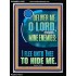 O LORD I FLEE UNTO THEE TO HIDE ME  Ultimate Power Portrait  GWAMEN11929  "25x33"