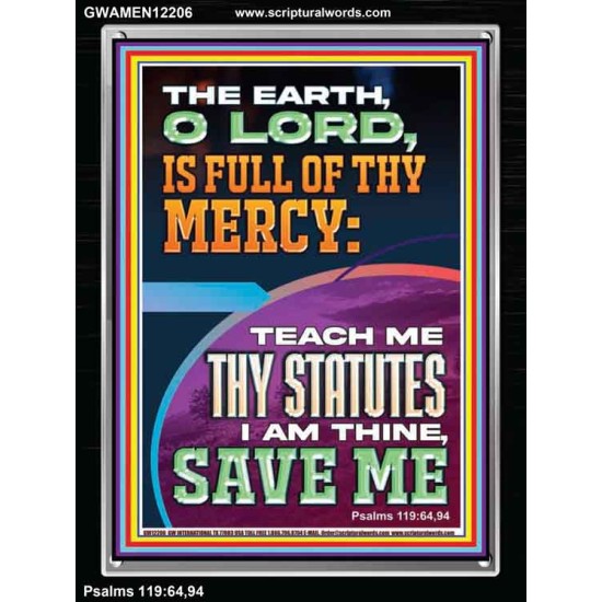 I AM THINE SAVE ME O LORD  Scripture Art Prints  GWAMEN12206  