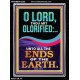 O LORD THOU ART GLORIFIED  Sciptural Décor  GWAMEN12292  