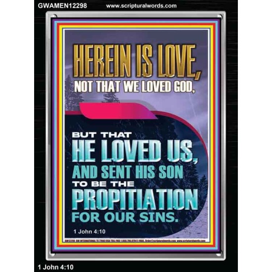 THE PROPITIATION FOR OUR SINS  Art & Wall Décor  GWAMEN12298  