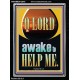 O LORD AWAKE TO HELP ME  Unique Power Bible Portrait  GWAMEN12645  