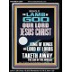 THE LAMB OF GOD OUR LORD JESUS CHRIST WHICH TAKETH AWAY THE SIN OF THE WORLD  Ultimate Power Portrait  GWAMEN12664  