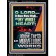 WITH MY WHOLE HEART I WILL SHEW FORTH ALL THY MARVELLOUS WORKS  Bible Verses Art Prints  GWAMEN12997  