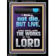 I SHALL NOT DIE BUT LIVE AND DECLARE THE WORKS OF THE LORD  Christian Paintings  GWAMEN13044  