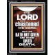 THE LORD HAS NOT GIVEN ME OVER UNTO DEATH  Contemporary Christian Wall Art  GWAMEN13045  