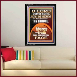 JUSTICE AND JUDGEMENT THE HABITATION OF YOUR THRONE O LORD  New Wall Décor  GWAMEN10079  "25x33"