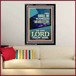 BE ABSOLUTELY TRUE TO OUR LORD JEHOVAH  Eternal Power Picture  GWAMEN11913  "25x33"