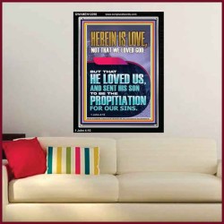 THE PROPITIATION FOR OUR SINS  Art & Wall Décor  GWAMEN12298  "25x33"