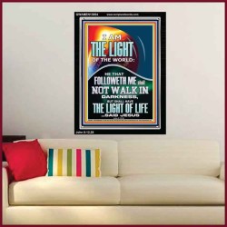 HAVE THE LIGHT OF LIFE  Scriptural Décor  GWAMEN13004  "25x33"