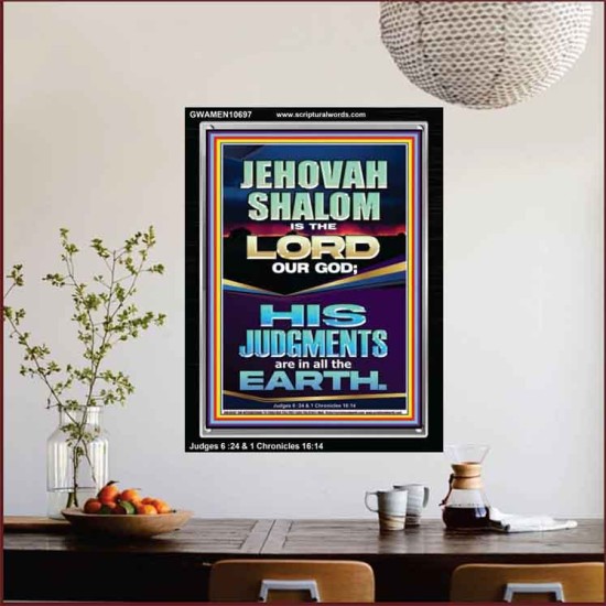 JEHOVAH SHALOM IS THE LORD OUR GOD  Christian Paintings  GWAMEN10697  