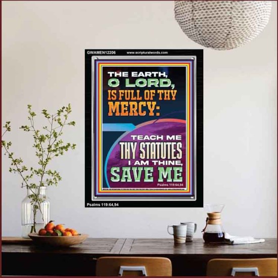 I AM THINE SAVE ME O LORD  Scripture Art Prints  GWAMEN12206  