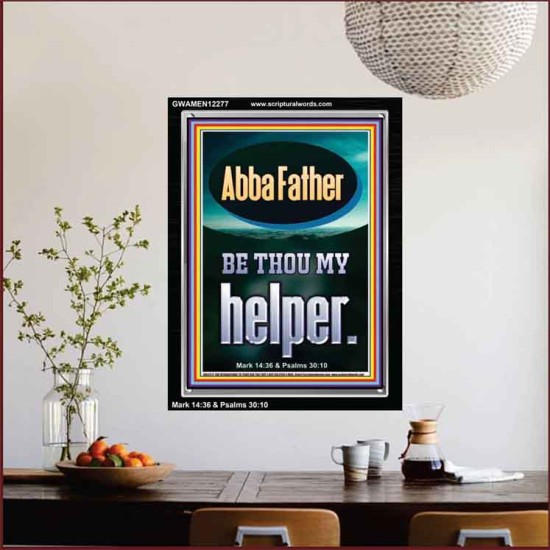 ABBA FATHER BE THOU MY HELPER  Biblical Paintings  GWAMEN12277  