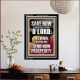 O LORD SAVE AND PLEASE SEND NOW PROSPERITY  Contemporary Christian Wall Art Portrait  GWAMEN13047  